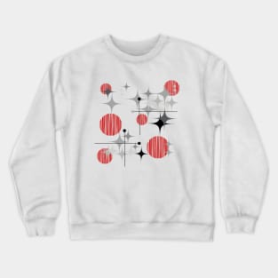 Eames Era Starbursts and Globes 2 Crewneck Sweatshirt